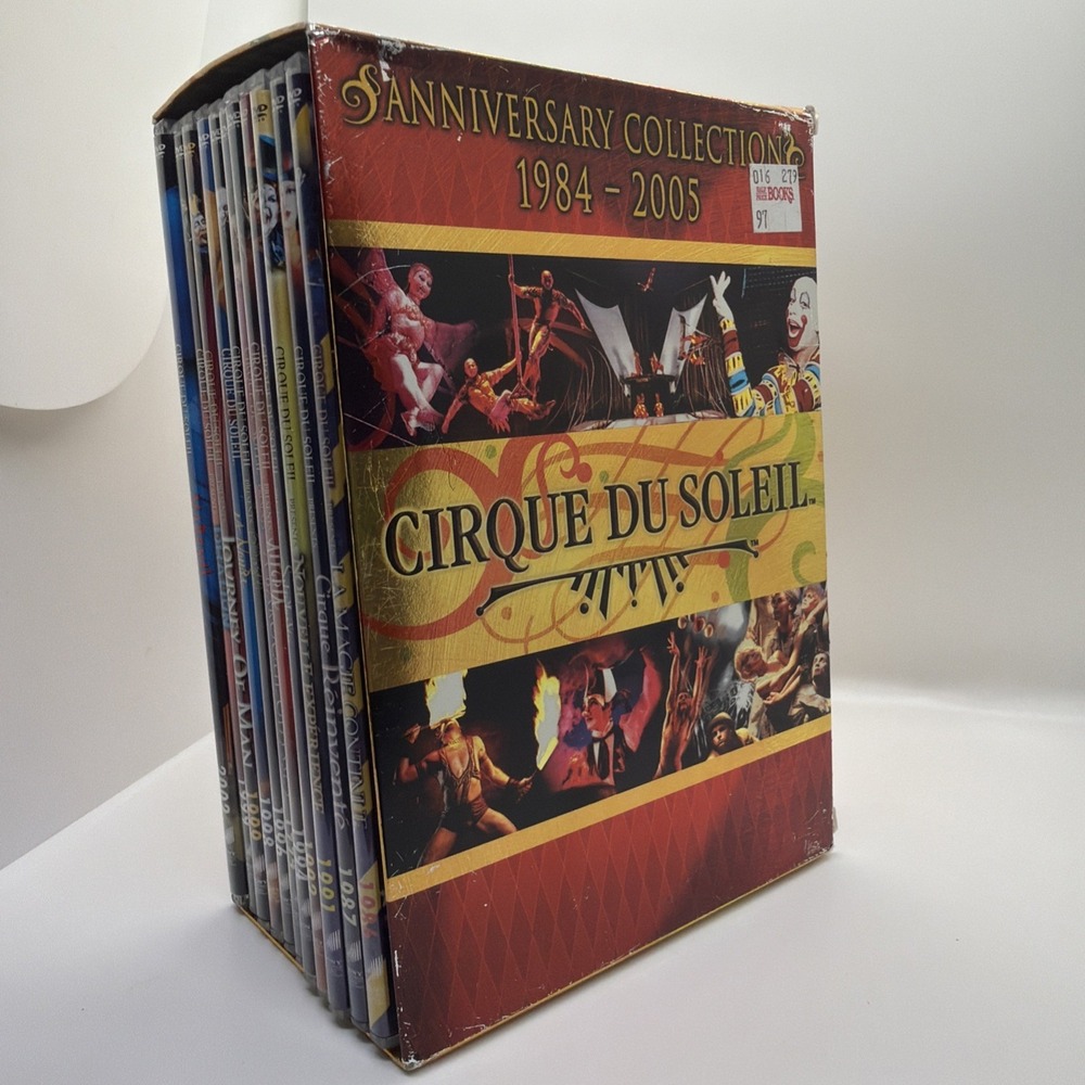 Cirque du Soleil - The Anniversary Collection 1984-2005 (DVD, 2005, 11-Disc Set)